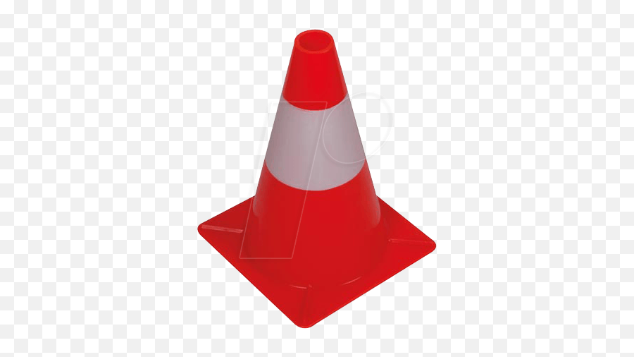 Traffic Cone Pylon Redwhite 30 Cm - Birillo Stradale Png,Traffic Cone Png