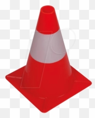 Traffic Cone Pylon Redwhite 30 Cm - Birillo Stradale Png,Traffic Cone Png