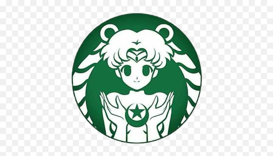 Starbucks Sailormoon - Sticker By Pinkfroggyranger Starbucks Sailor Moon Png,Starbucks Logo Drawing