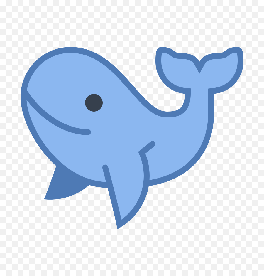 Download Hd A Sperm Whale - Blue Whale Icon Transparent Png Blue Whale Whale Icon,Sperm Png
