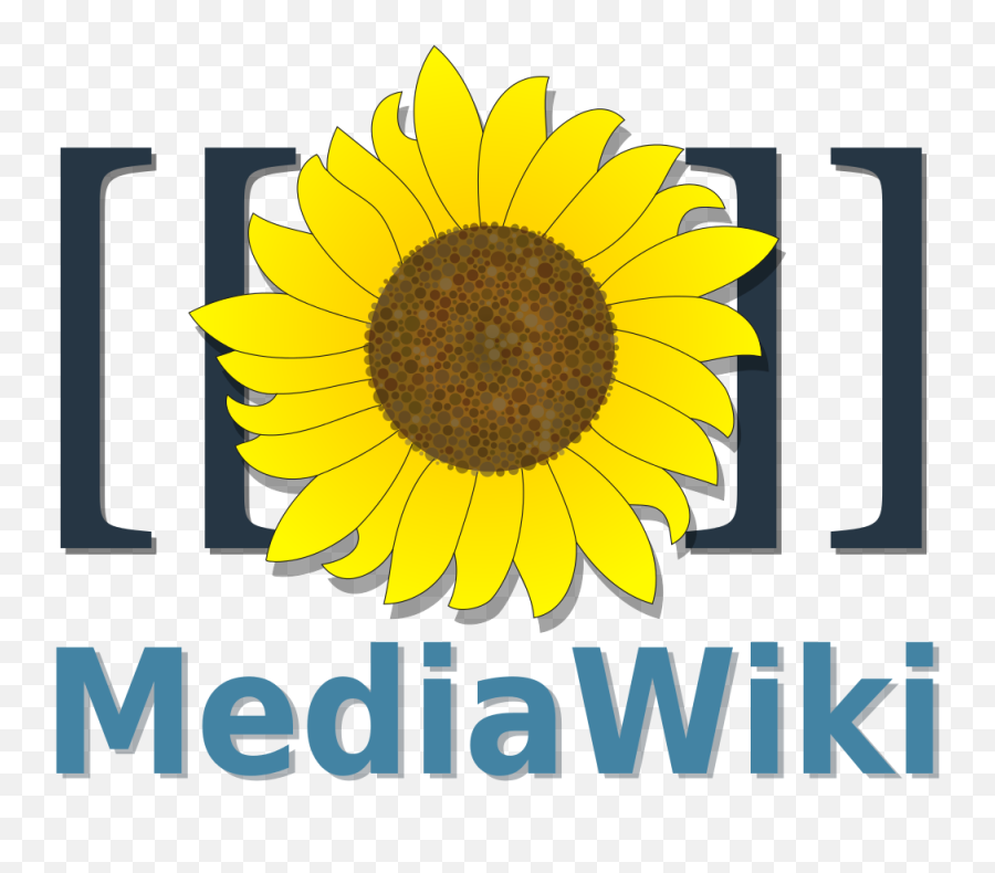 Filemediawiki Logo Reworkedsvg - Wikimedia Commons Mediawiki Logo Png,Yellow Flower Logo