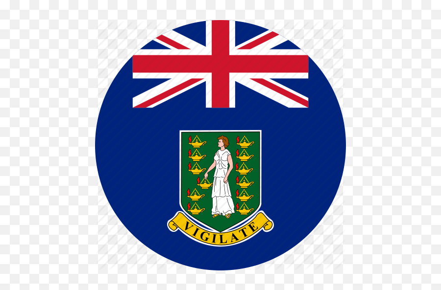 U0027world Flags - Circularu0027 By Sco British Virgin Islands Flag Circle Png,British Flag Png