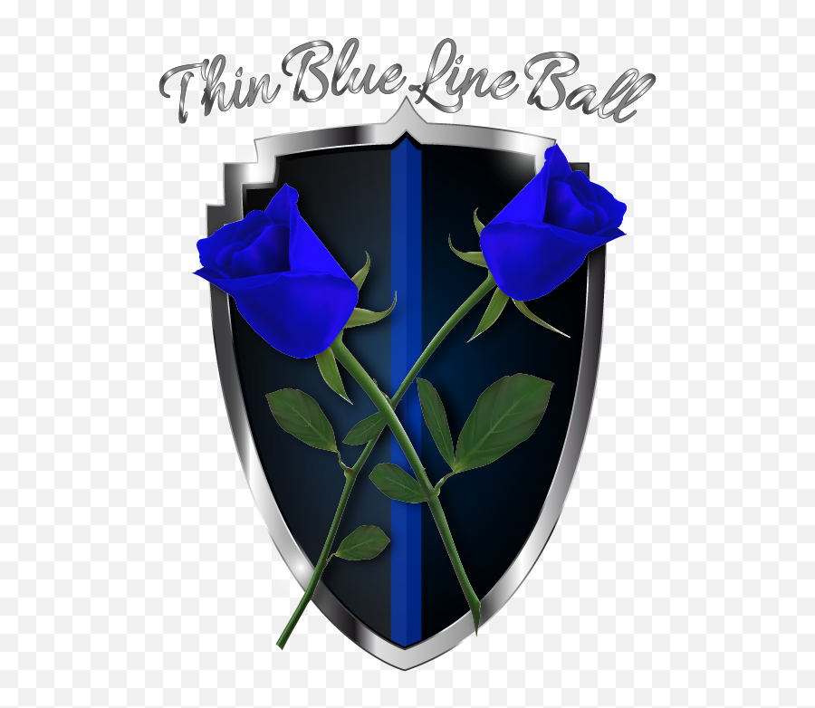 2019 Thin Blue Line Ball - Garden Roses Png,Thin Blue Line Png