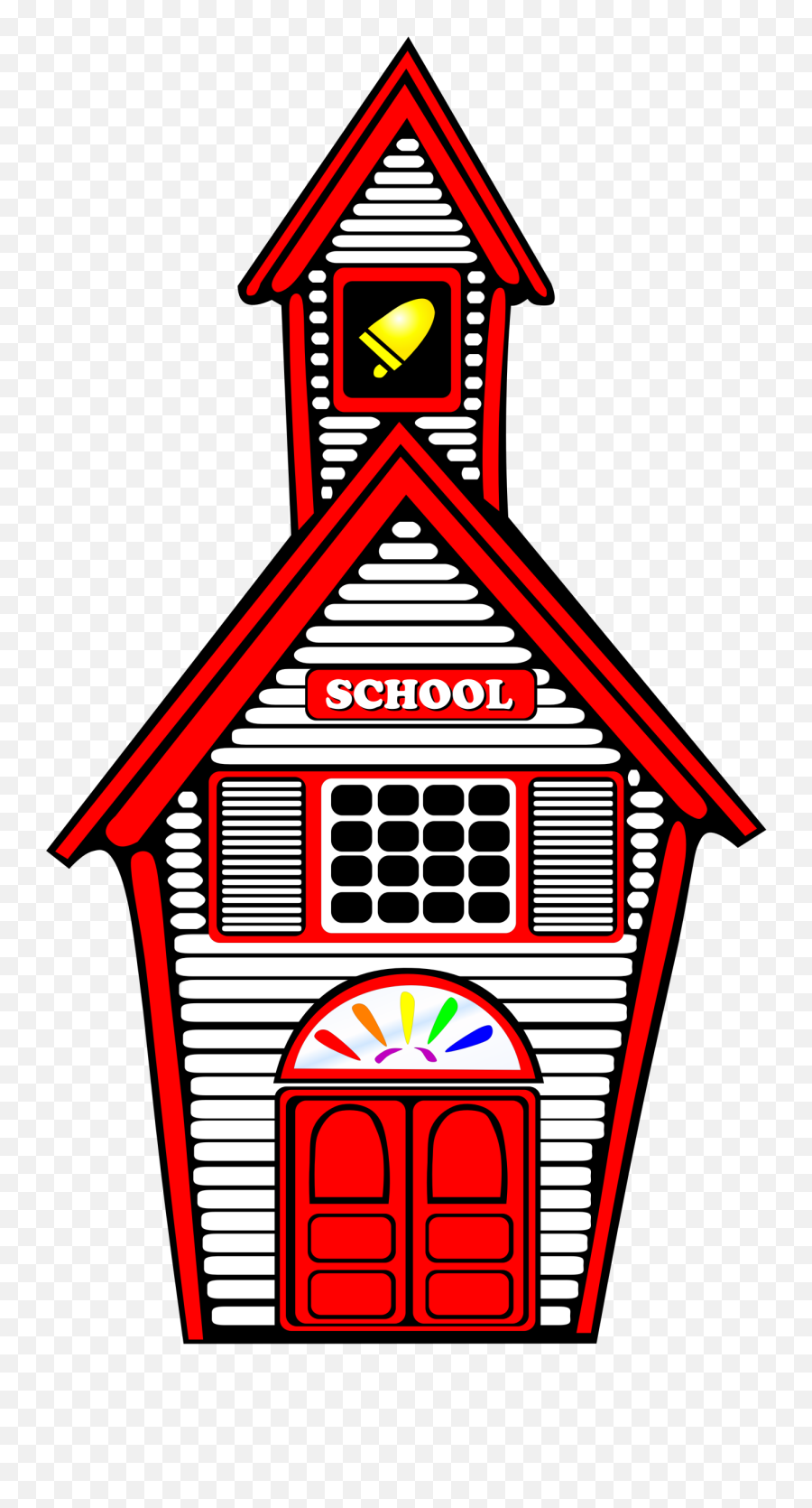 Schoolhouse Png 6 Image - School House Clipart Png,Schoolhouse Png