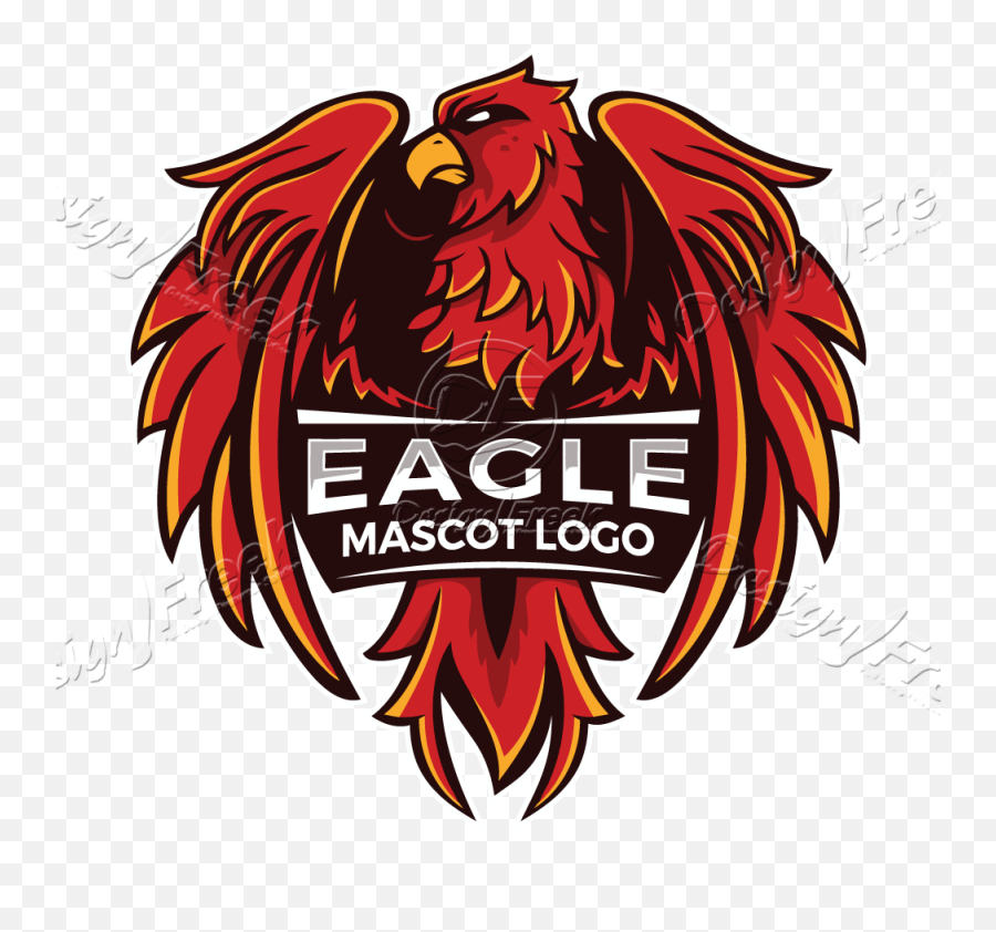 Eagle Mascot Logo Png Lion