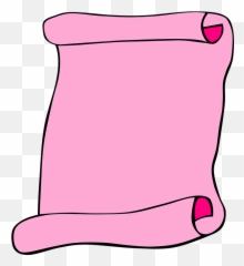 Paper Clip Art - Roll Pink Clipart png