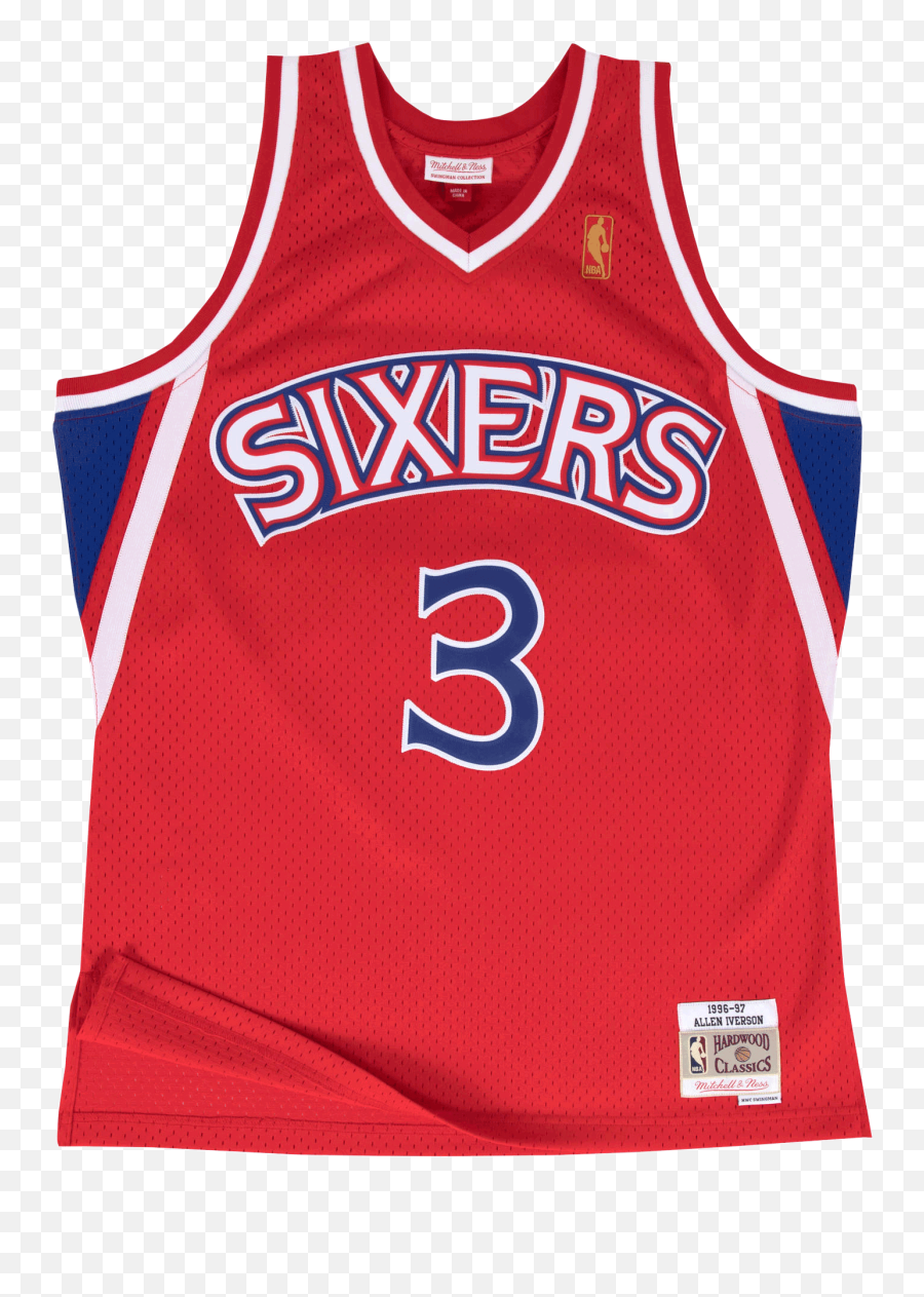 Allen Iverson 1996 - 97 Swingman Jersey Dennis Rodman Bulls Jersey Png,Allen Iverson Png