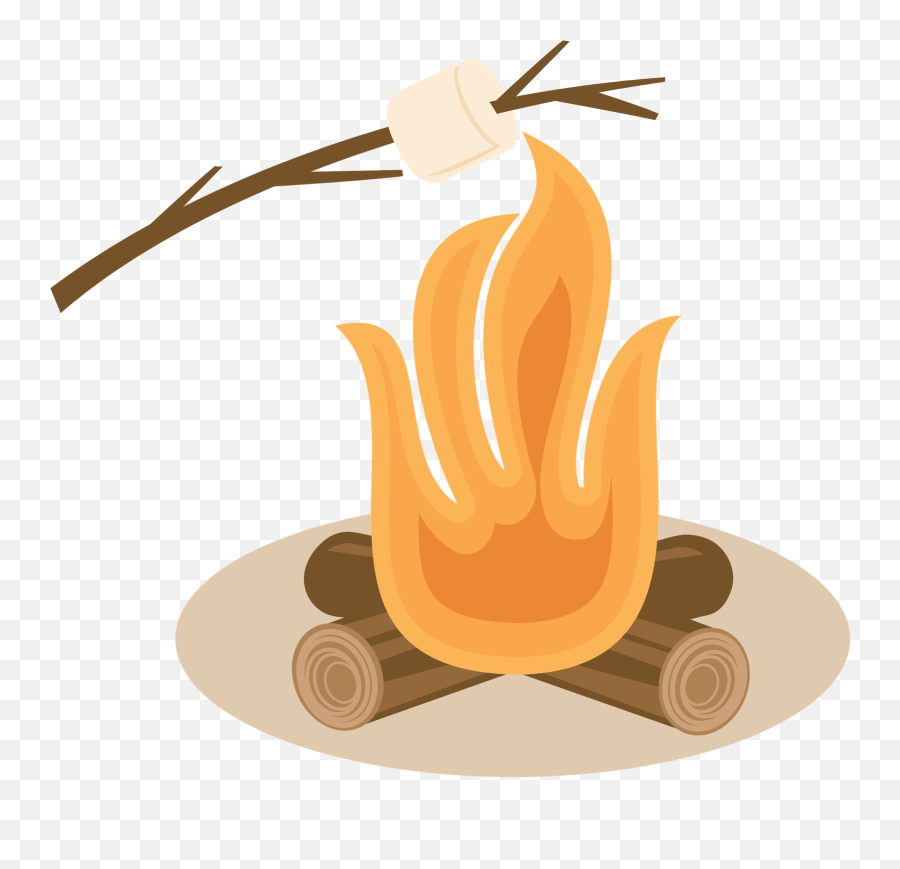 Jpg S More Toast Clip Art Bonfire Smore - Roasting Marshmallows Over Campfire Clipart Png,Marshmallow Transparent Background