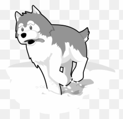 Download Hd This Free Icons Png Design - Coloring Pages Of Dog Husky