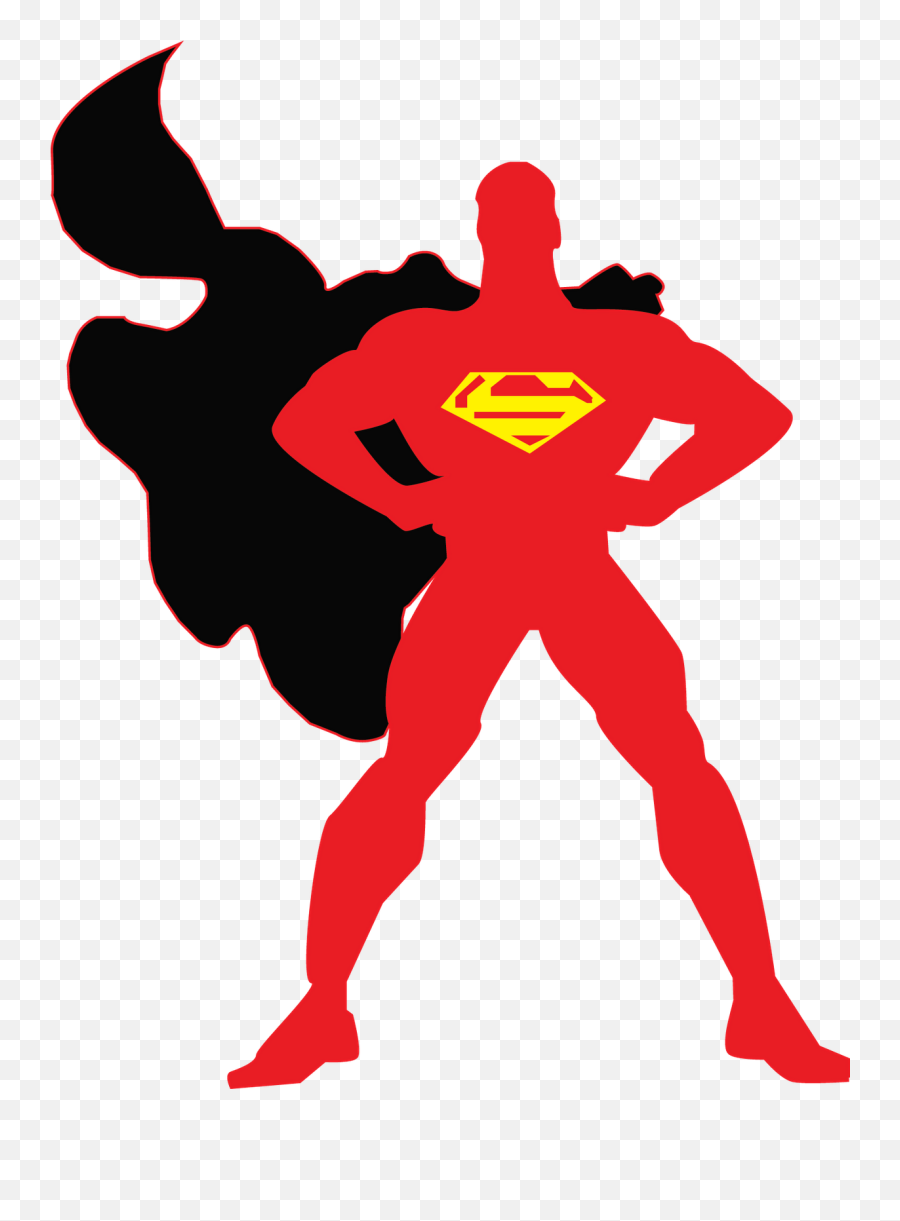 Superman Outline - Superman Outline Png,Superman Logo Transparent