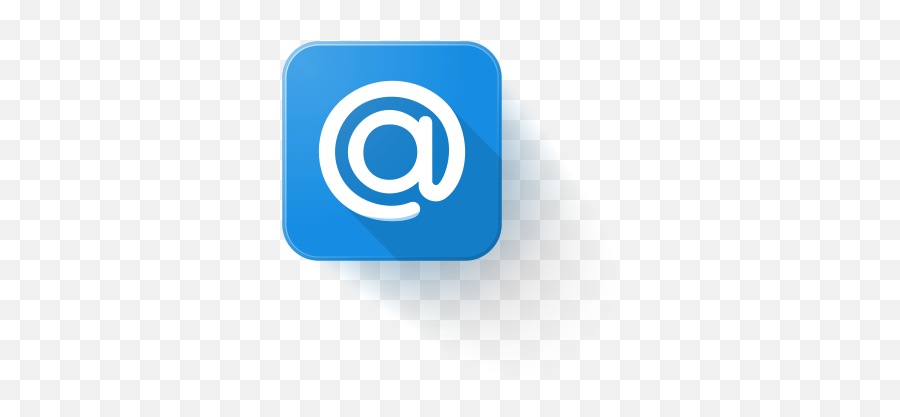Mail Logo Ru Mailru Icon - Icon Mail Logo Blue Png,Mail Logo Png