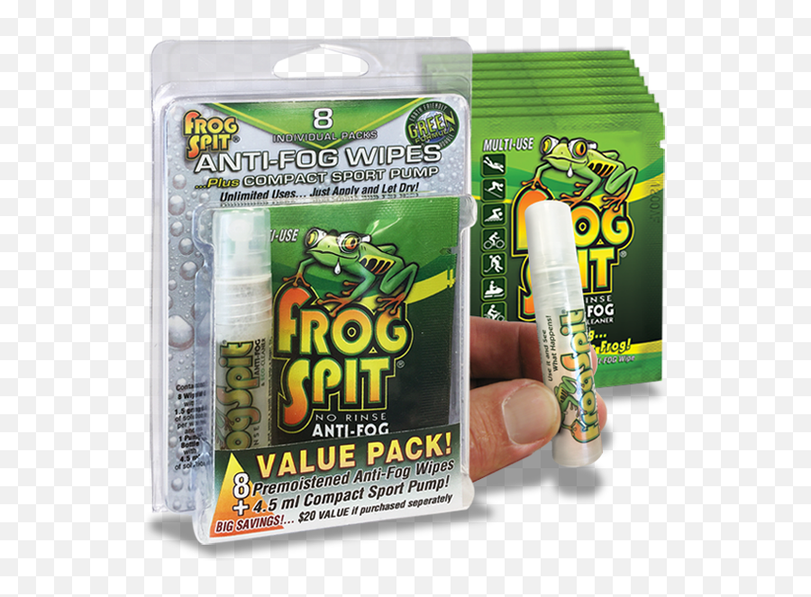 Download Product Information - Frog Spit 8 Antifog Wipes Fictional Character Png,Green Fog Png