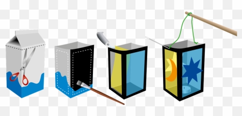 Lantern Tinker Milk Carton - Free vector graphic Pixabay png