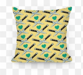 Switchblade Pillow Pillows Lookhuman - Cushion Png,Switchblade Png