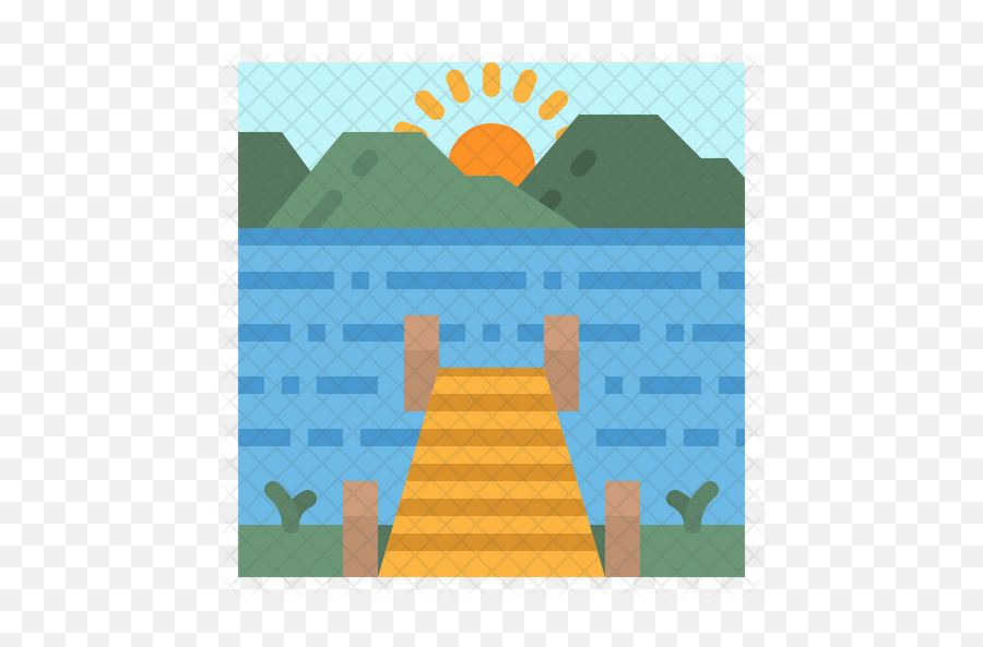 Lake Icon - Illustration Png,Lake Png