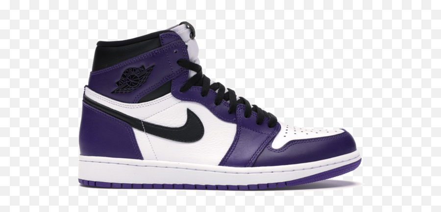 Air Jordan 1 Court Purple - Jordan 1 Purple Png,Air Jordan Png