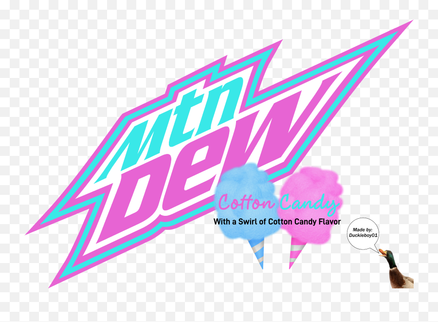Who Would Like Some Cotton Candy Flavored Dew Mountaindew - Mountain Dew Cotton Candy Png,Mountain Dew Logo Png