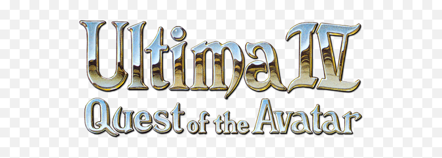 Logo For Ultima Iv Quest Of The Avatar By Logic - Steamgriddb Ultima Iv Quest Of The Avatar Logo Png,Avatar Logo
