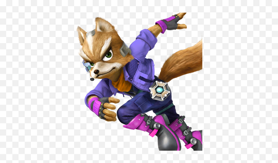 My Texture Supposed To Be The Blue Fox - Super Smash Bros Fox Png,Fox Mccloud Png