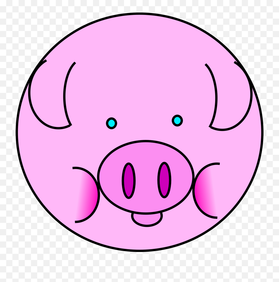 Download Pig Images Clipart Png Free Freepngclipart - Pig In A Circle,Hog Png