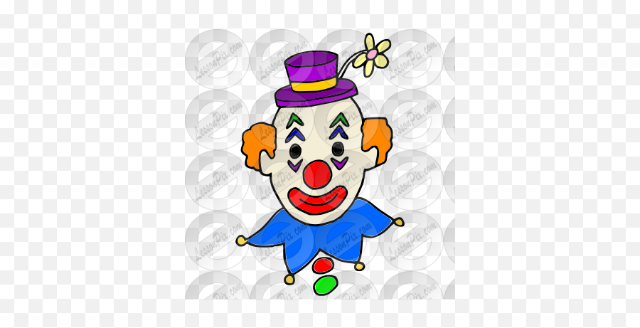 Clown Picture For Classroom Therapy Use - Great Clown Clipart Happy Png,Clown Png