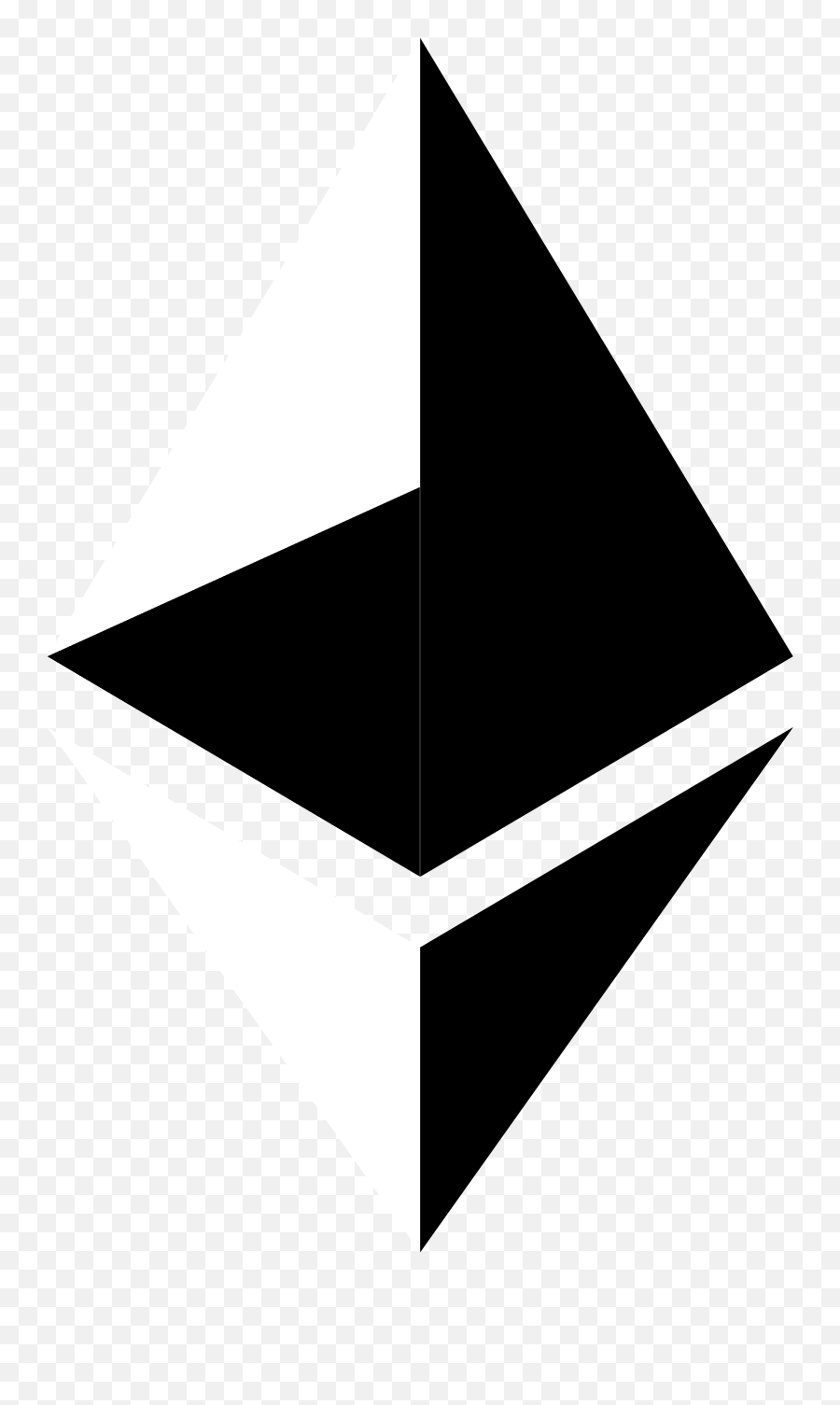 Download Hd Ethereum Logo Black And White - Flecha Recta Flecha Recta Png,Flecha Roja Png