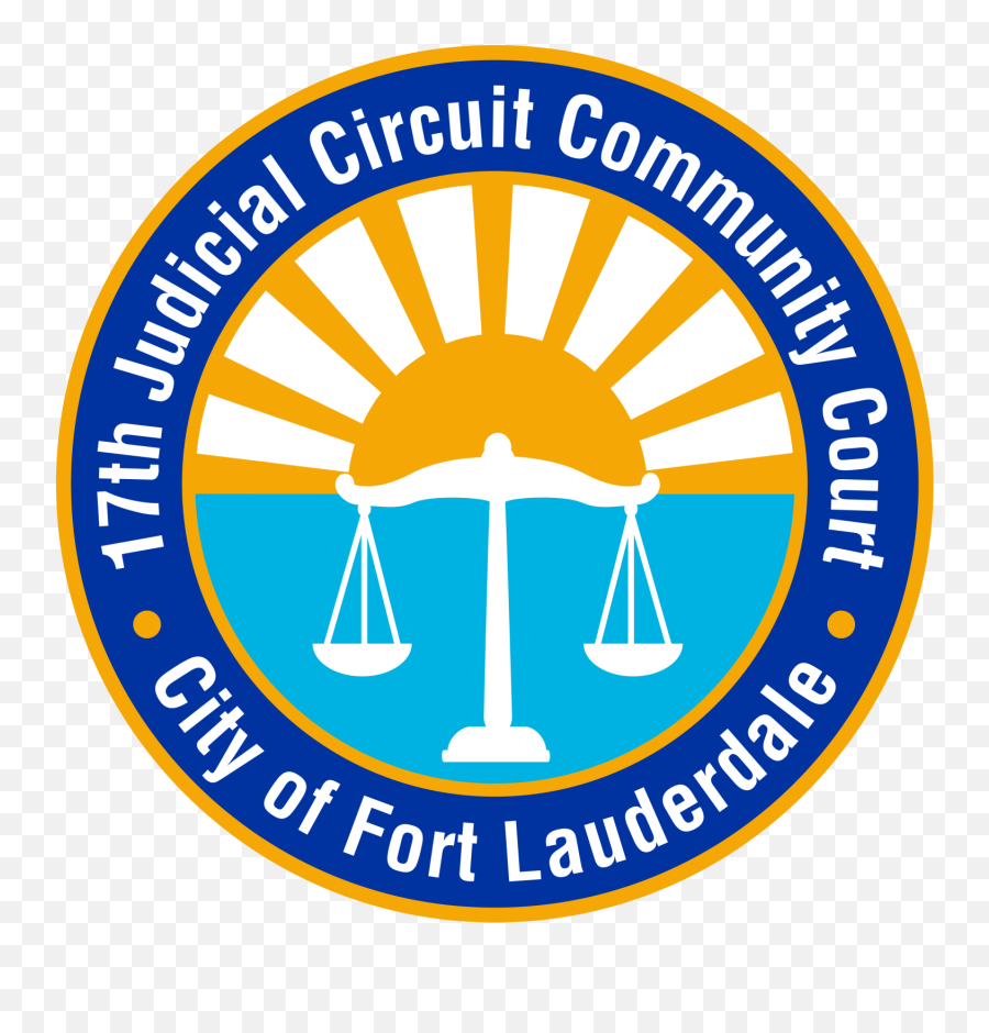 Community Court In Fort Lauderdale Celebrates First - Year Vertical Png,Scales Of Justice Logo