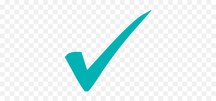 Download Hd Check Mark Tick Png - Checkmark Teal Check Mark Png,Bite Mark Png