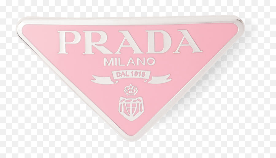 Metal Hair Clip - Triangle Png,Prada Logo Png