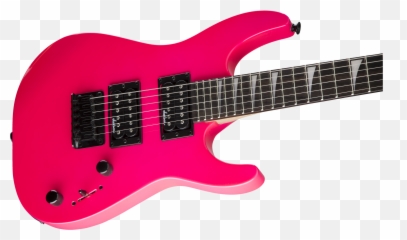 Dinky Minion Js1x - Neon Pink Jackson Js22 7 Dinky Ar Sb Png,Jackson Guitars Logo