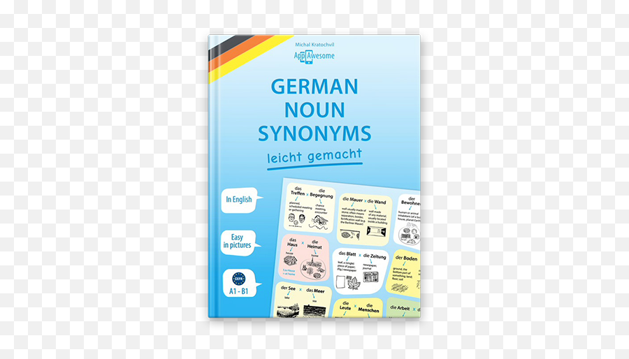 List Of German Noun Synonyms - Deutsche Synonymik Substantive Vertical Png,Synonym For Transparent