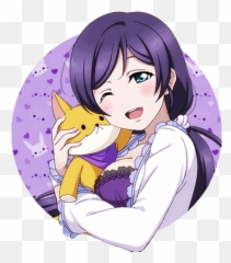 Love Live Edits Anime Stars - Anime Profile Love Live Png,Nozomi Tojo Png