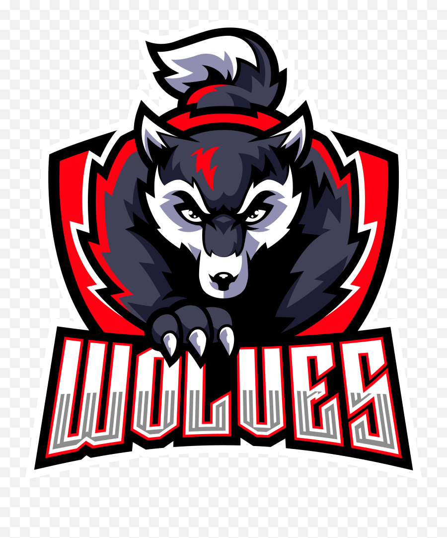 Wolf Esport Mascot Logo Design By - Transparent Wolves Esport Logo Png,Hypebeast Logos