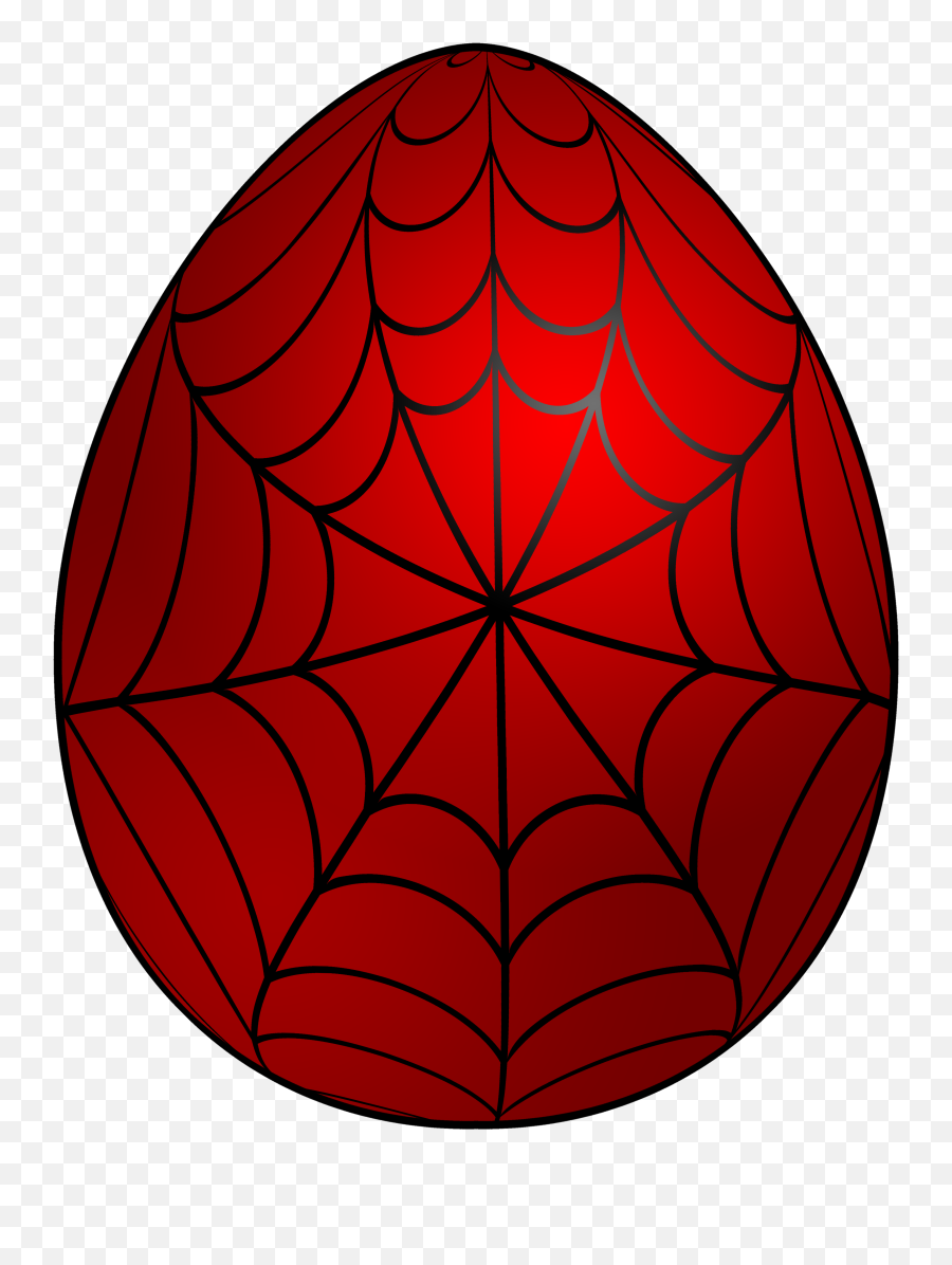 Spiderman Web Clipart - Egg Easter Spider Man Png,Webs Png