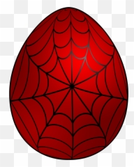 Spiderman Web Clipart - Egg Easter Spider Man Png,Webs Png