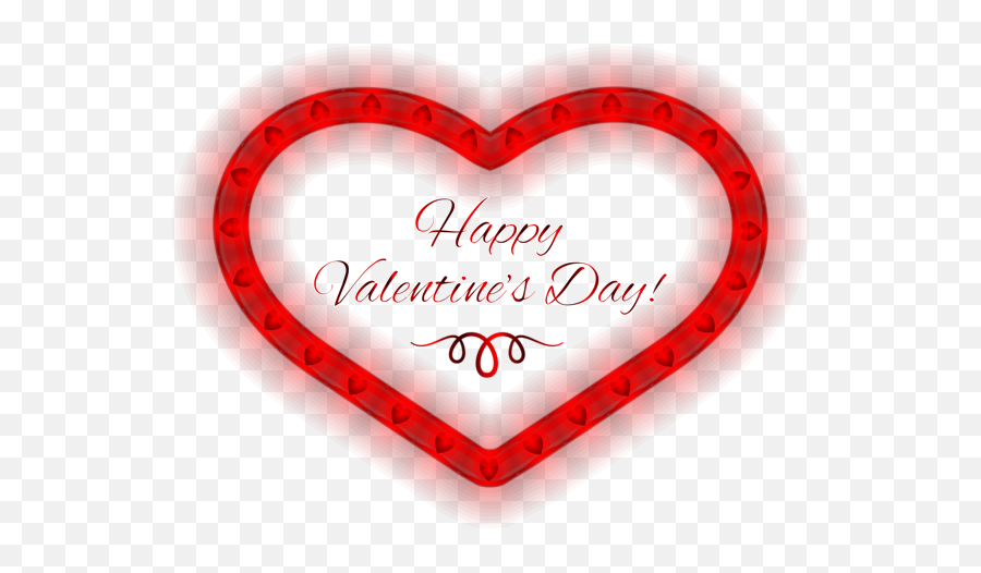 Happy Valentines Day Heart Png Clipart Image - Valentines Day Heart Images Png,Happy Valentine's Day Png