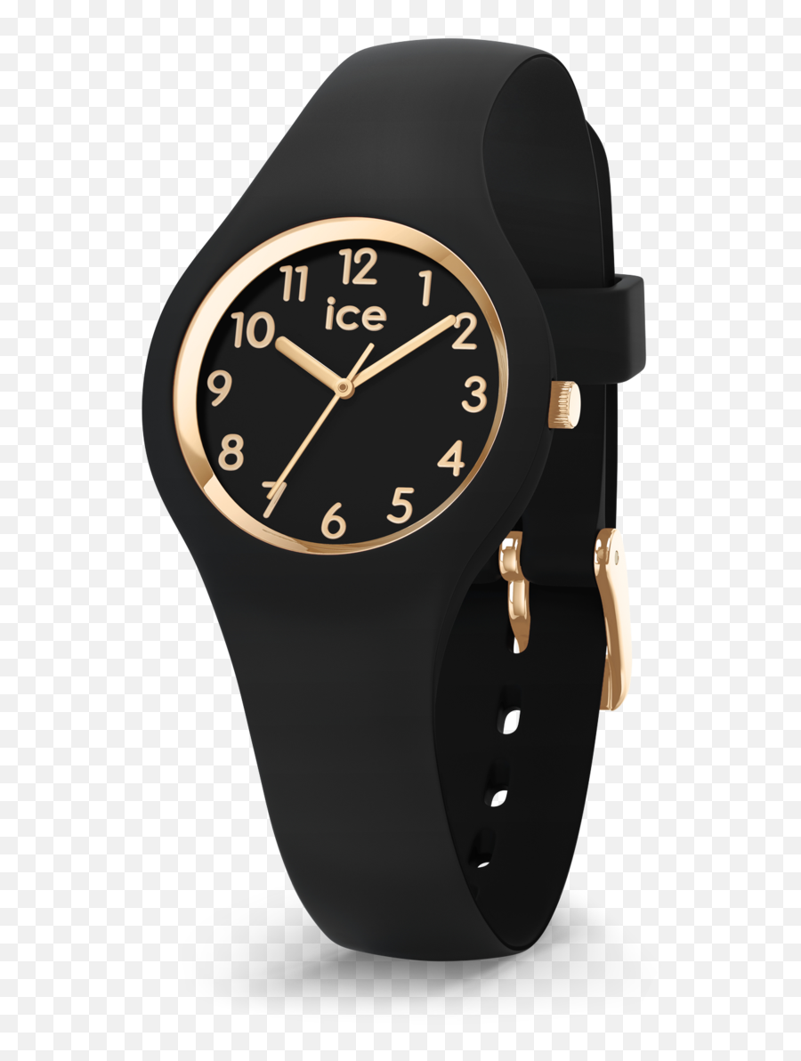 Ice Glam - Black Gold Numbers Extrasmall Watch Strap Png,Gold Numbers Png