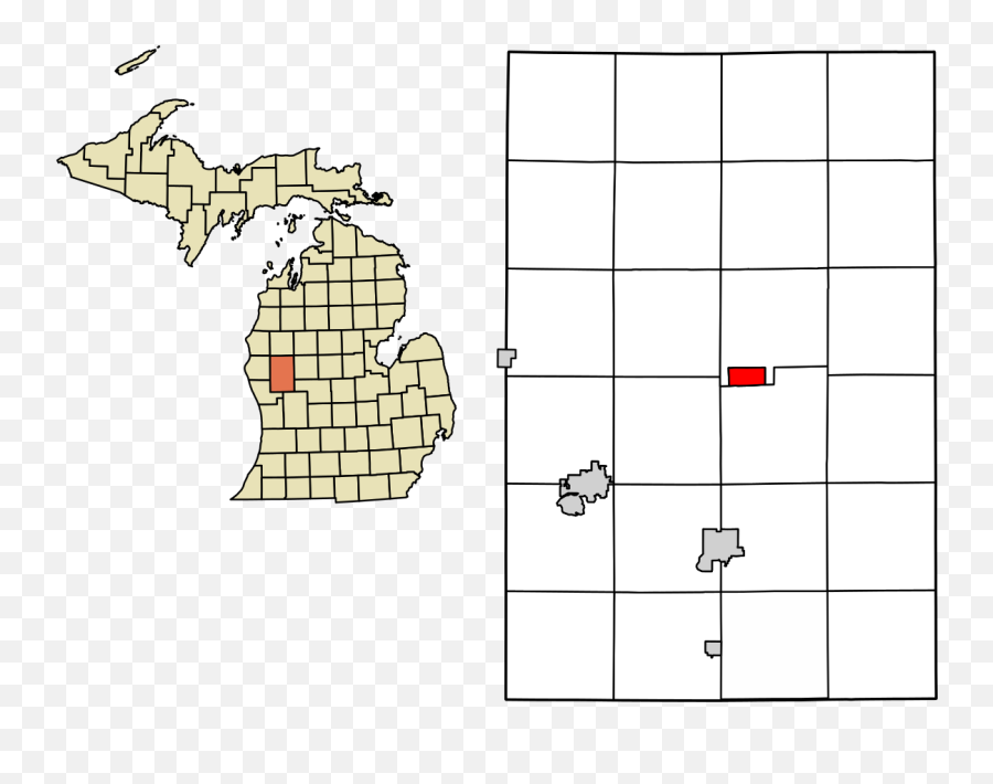 White Cloud Png - White Cloud Michigan Michigan County Michigan Decal,Michigan Outline Transparent