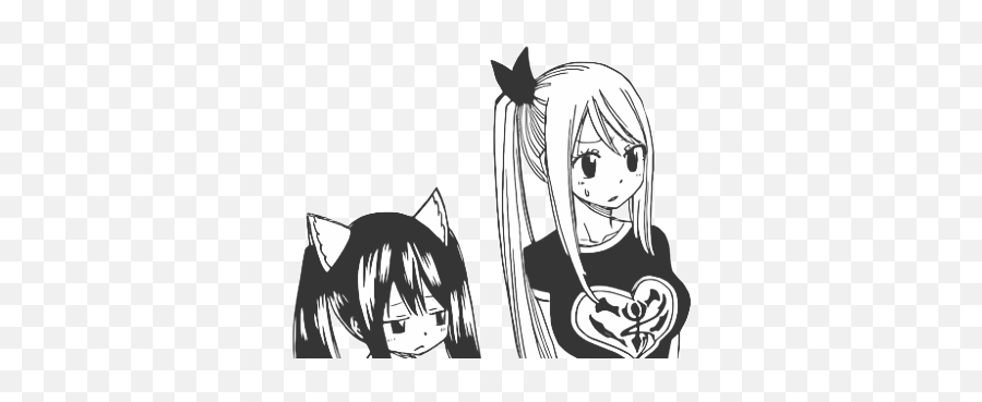 Fairy Tail Manga Pictures - Lucy And Wendy Fairy Tail Manga Png,Erza Scarlet Icon
