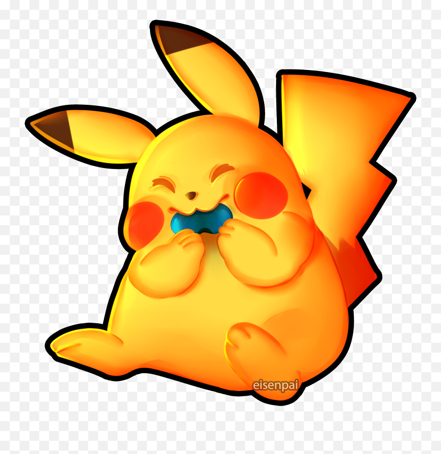 Pokemon Pikachu By Eisenpai - Cartoon Png,Pikachu Png Transparent