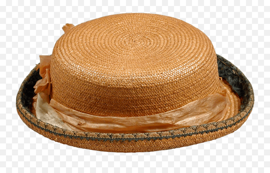Vintage Straw Hat Transparent Png - Stickpng Hat,Chef Hat Transparent Background
