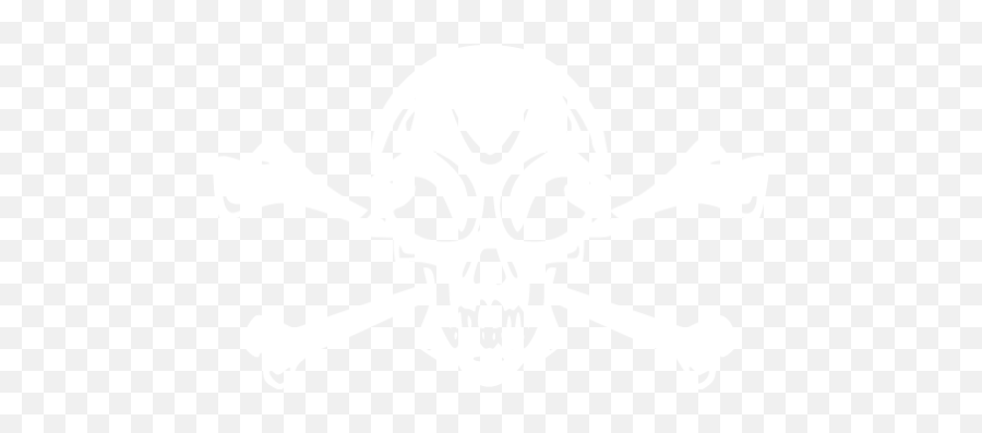 White Skull 64 Icon - Free White Skull Icons Skull And Crossbones Clip Art Png,Skull Png Transparent