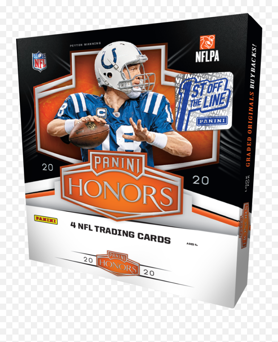 1st Off The Line 2020 Panini Honors Nfl Trading Cards - 2020 Panini Nfl Honors Png,Football Icon For Facebook