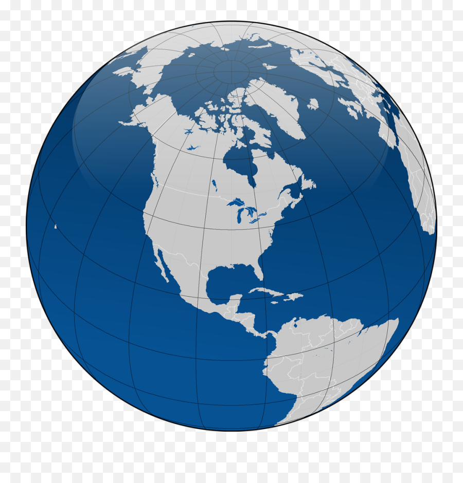Free Image - Globe Earth Planet Continents In Globe Free Clip Art Png,Earth Clipart Png