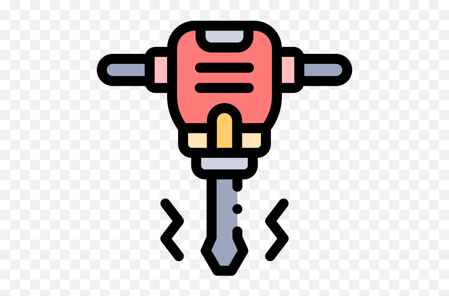 Jackhammer - Vertical Png,Jackhammer Icon