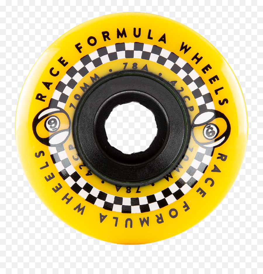 70mm 78a Race Formula Wheels Yellow - Dot Png,Icon Variant Ghost