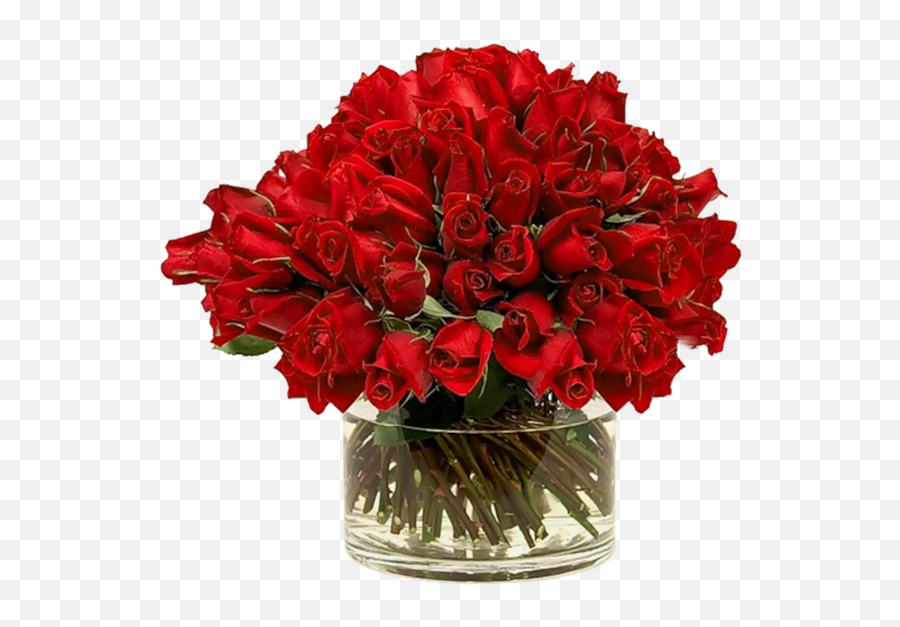 Rose Png Flower Images Free Download - Rose Vase Png,Flower Bunch Png