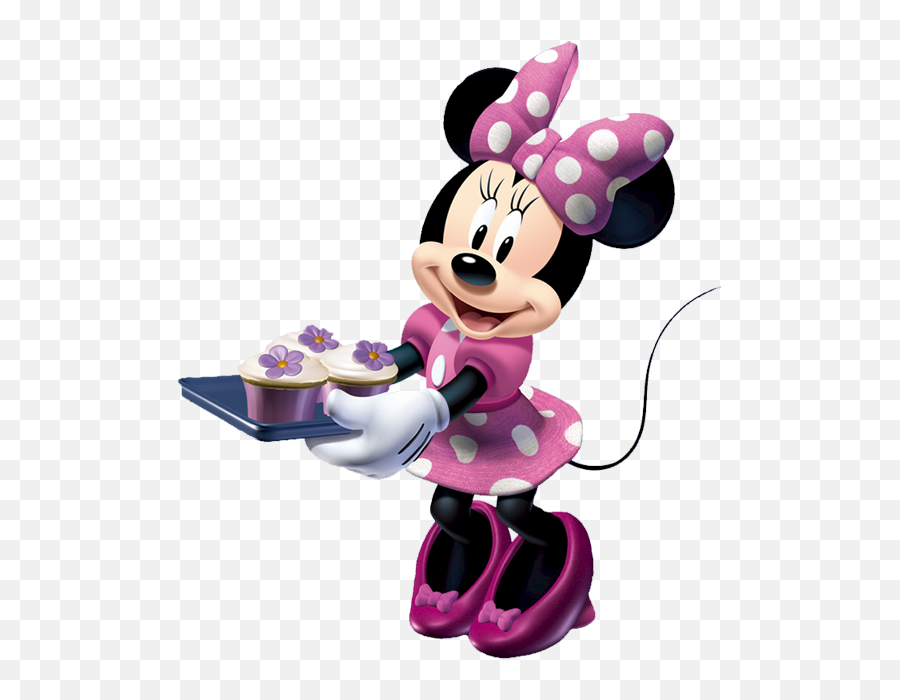 Minnie Mouse Transparent Png - Minnie Mouse Baking A Cake,Minnie Mouse Transparent