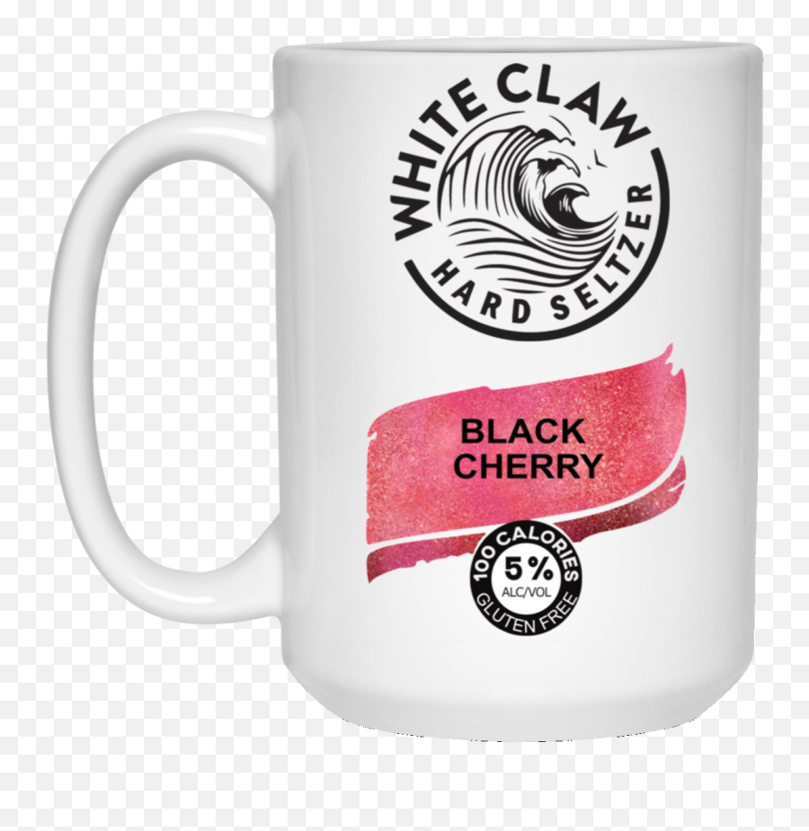 White Claw Hard Seltzer Black Cherry - White Claw Black Cherry Logo Png,White Claw Png