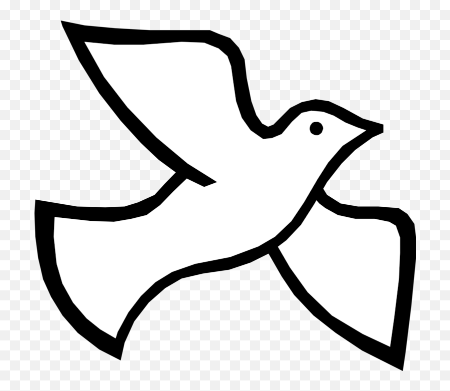 Spirit Vector Image Illustration Of Christian Bird - Symbol Symbol For Holy Spirit Png,The Trinity Icon